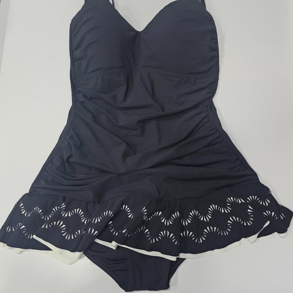 Profile By Gottex Tutti Frutti Bandeau Swimdress NWOT - Picture 6 of 11